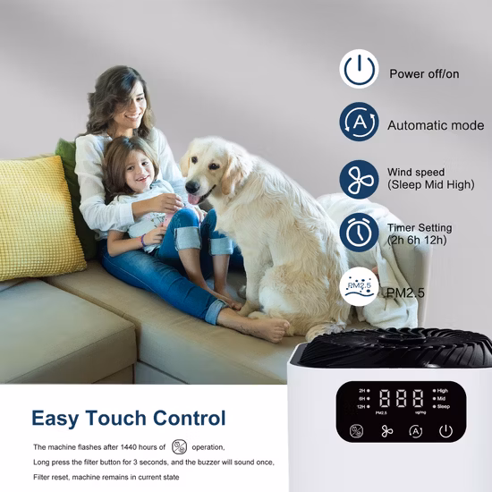 Fabrik OEM Home HEPA Filter Luftreiniger Aromadiffusor